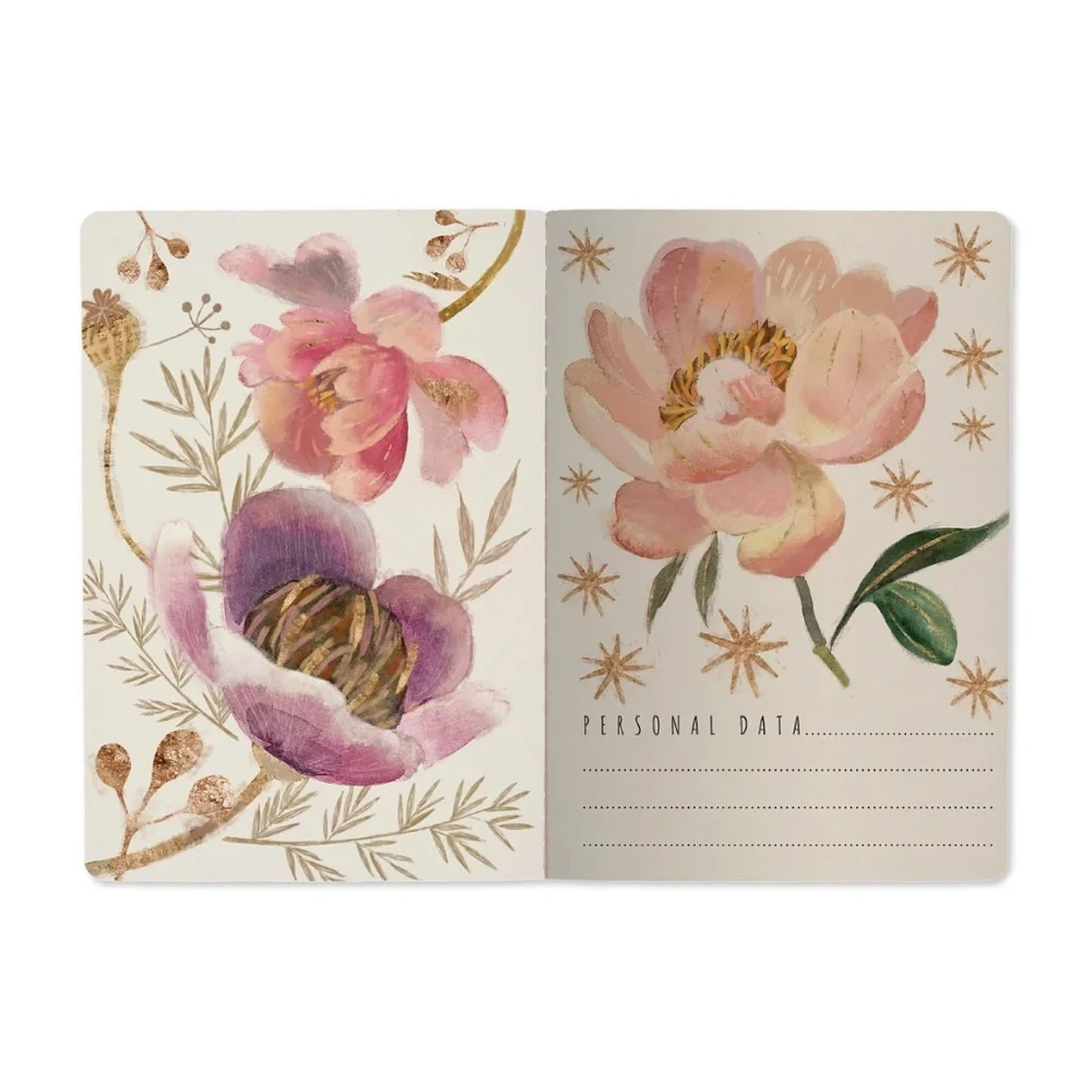 Heaven Flowers Notebook – BV Bruno Visconti – Watercolor Floral